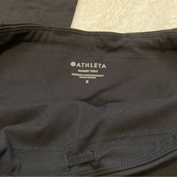 ATHLETA Rainier High Rise Tight Leggings in Black S - Picture 9 of 14